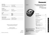 Panasonic SR-HZ106 Mode D'emploi