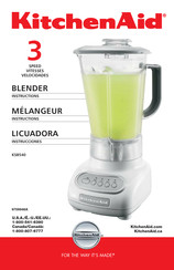 KitchenAid KSB540 Instructions