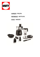 Philips HR7778 Mode D'emploi