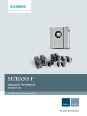 Siemens SITRANS FS230 Notice De Service