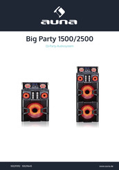 auna Big Party 2500 Mode D'emploi