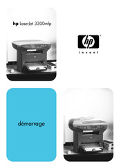 HP LaserJet 3300mfp Démarrage Rapide