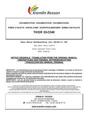 Kremlin Rexson THOR53-C340 Notice Originale