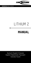 ANSMANN LITHIUM 2 Mode D'emploi