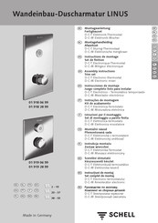 Schell LINUS 01 918 06 99 Instructions De Montage