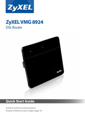 Zyxel VMG 8924 Mode D'emploi