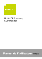 HANNspree HSG1444 Manuel De L'utilisateur