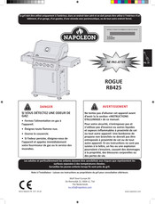 Napoleon ROGUE 425 RSB Manuel D'utilisation