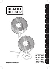 Black & Decker BXEFP40E Traduction Des Instructions Originales