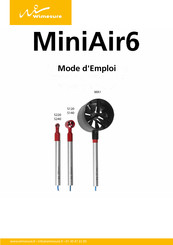 wimesure MiniAir6 Mode D'emploi