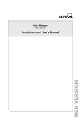 Leviton M T Serie Manuel D'installation Et Guide De L'utilisateur