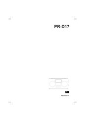 Sangean PR-D17 Mode D'emploi