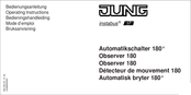 Jung 3180 Série Mode D'emploi