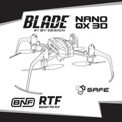 Blade NANO QX 3D Manuel D'utilisation