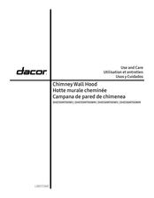 Dacor DHD30M700WS Manuel D'utilisation Et D'entretien
