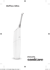 Philips Sonicare AirFloss Ultra Mode D'emploi