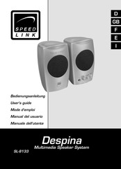 Speedlink Despina SL-8133 Mode D'emploi