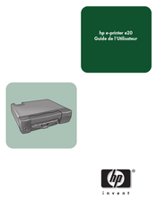 HP e-printer e20 Guide De L'utilisateur