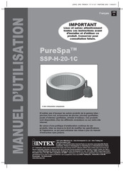 Intex PureSpa SSP-H-20-1C Manuel D'utilisation