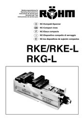 Rohm RKG-L 200 Instructions De Service