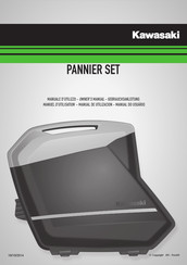 Kawasaki PANNIER SET Manuel D'utilisation