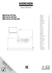 Kärcher HDS 9/16-4 ST Gas Mode D'emploi