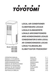 Toyotomi TAD-226E Manuel D'utilisation