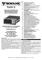 Tecnologic TLK31 C Instructions Pour L'utilisation