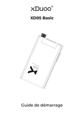 xDuoo XD05 Basic Guide De Démarrage