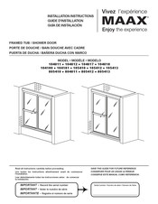 MAAX 104017 Guide D'installation
