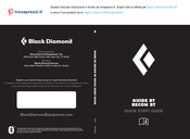 Black Diamond GUIDE BT Guide De Démarrage Rapide