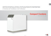 ACV Compact Condens 600 Notice D'installation, D'utilisation Et D'entretien