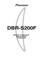Pioneer DBR-S200F Manuel Utilisateur