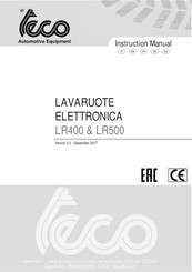 TECO LR400 Manuel D'instructions