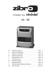 Toyotomi ZIBRO LC-32 Manuel D'utilisation