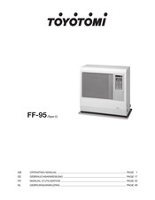 Toyotomi FF-95 Manuel D'utilisation