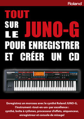 Roland JUNO-G Manuel D'utilisation