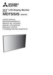 Mitsubishi Electric MDT55IS Manuel Utilisateur