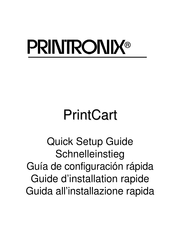 Printronix PrintCart Guide D'installation Rapide