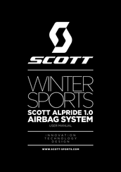 Scott Sports ALPRIDE AIRBAG SYSTEM 1.0 Mode D'emploi