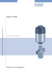 Burkert 2106 Manuel D'utilisation