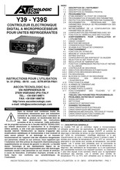 Ascon Tecnologic Y39 Instructions Pour L'utilisation