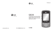 LG GB230 Guide De L'utilisateur