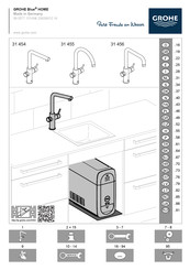 Grohe Blue HOME 31 455 Mode D'emploi