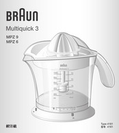 Braun Multiquick 3 MPZ 9 Mode D'emploi