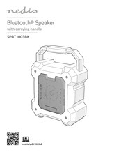 nedis SPBT1003BK Guide De Démarrage Rapide