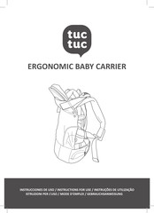 tuctuc ERGONOMIC BABY CARRIER Mode D'emploi