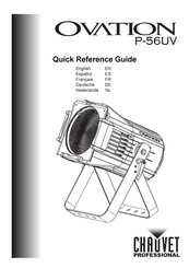 Chauvet Professional Ovation P-56UV Manuel De Référence