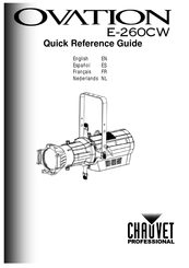 Chauvet Professional Ovation E-260CW Guide Rapide