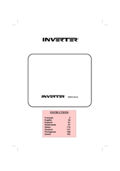 Inverter Mini Max Manuel D'utilisation Et D'entretien